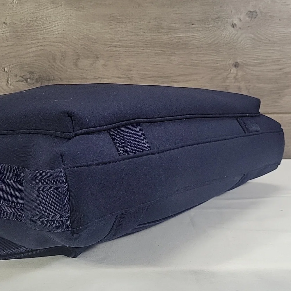Dagne Dover Navy Blue Laptop Crossbody Business Bag